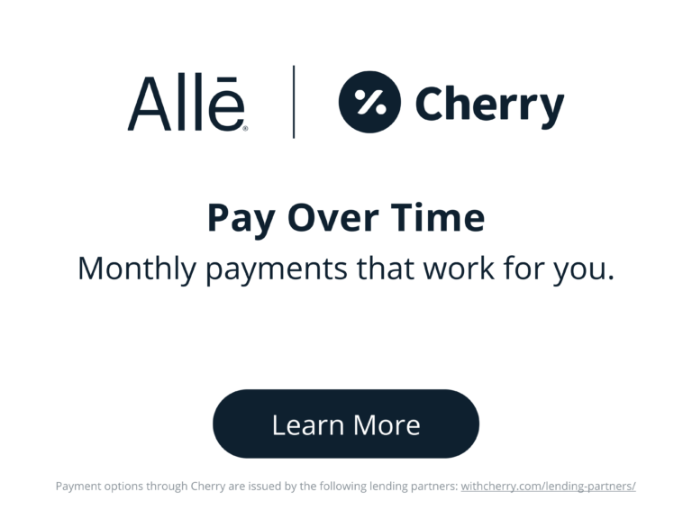Pay over time with Alle|Cherry